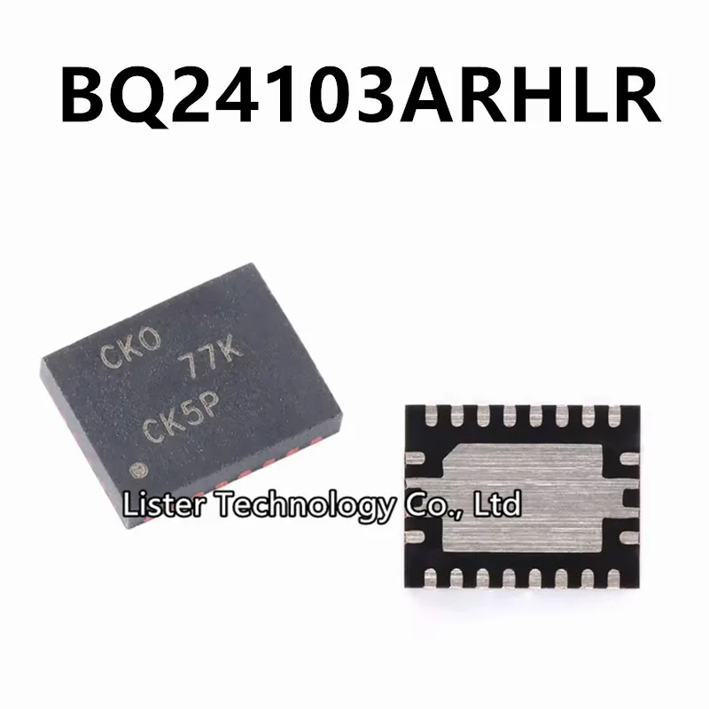 10~50pcs/Lot New BQ24103ARHLR QFN-20 Marking:CKO CK0 24103 BQ24103 BQ24103A BQ24103AR BQ24103ARH BQ24103ARHL QFN20