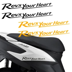 Reflective Motorcycle Sticker Fuel Tank Motor Side Marker Pad Fairing Racing Revs Your Heart Revsyourheart for Yamaha