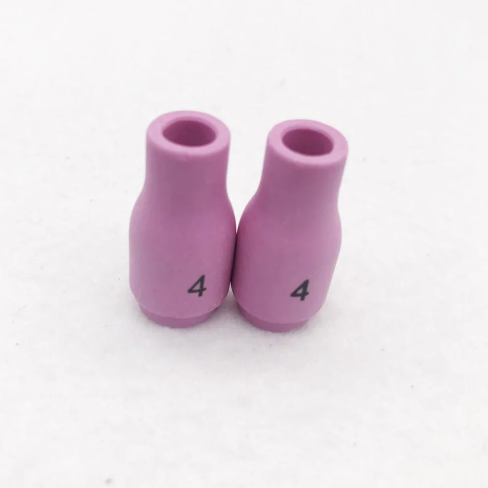 

10Pcs Ceramic Nozzles for Argon Arc Welding Lowest Burn-Loss Rate High Performance 13n08 Tig Welding Nozzle Compatible with 45V