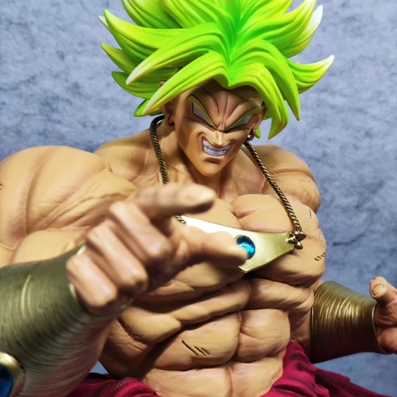 Dragon Ball JT 50 cm Super Saiyan Broly Actiefiguren GK Assembly Model Kit Grote Sculptuur Desktop Ornament Anime Speelgoed jongen Gift