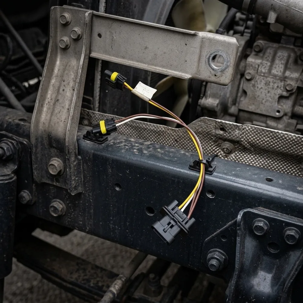 Car Headlight Wire Socket Extension Connector Headlamp Wiring Harness OEM 224396007 For FREIGHTLINER