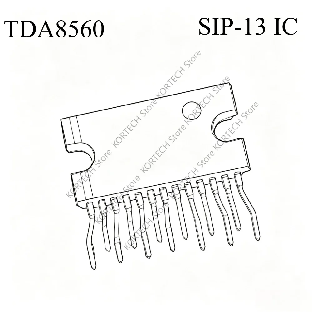 10Pcs/Lot Original TDA8560Q TDA8560 SIP-13 IC Chip  Best quality