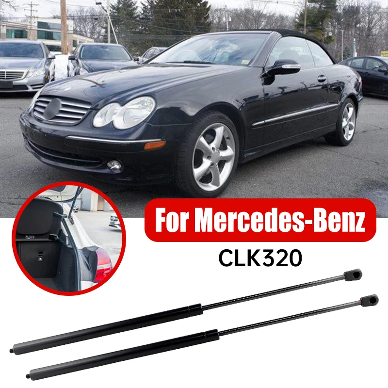 

2PCS Front Bonnet Hood Gas Struts Support For Mercedes-Benz CLK320 2003-2005 OEM#:2038800429, A2038800429, 2038800029, SG203007