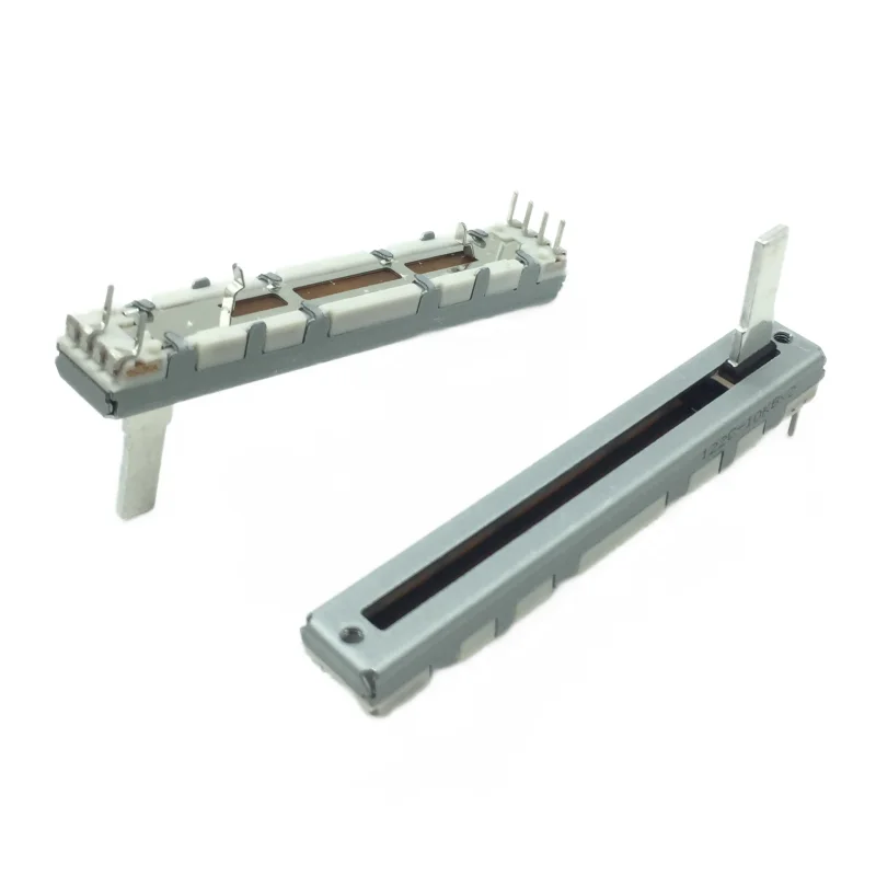 

1pcs，Straight slip potentiometer，10KB×2，6Pin，Total length 60mm，AKAI APC40MK2，AKAl APC40 MKll，Mixing console volume putter