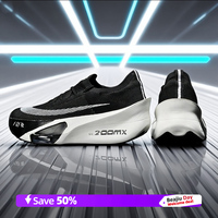 Men Running Shoes Carbon Plate Speciality Marathon Sports Breathable Lightweight Women's Comfortable Nonskid Leisure Sneakers