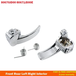 1Pair Car Interior Door Handle repair replacement 80671JD00E 80670JD00E For NISSAN QASHQAI J10 2007 2008 2009 2010 2011 2013