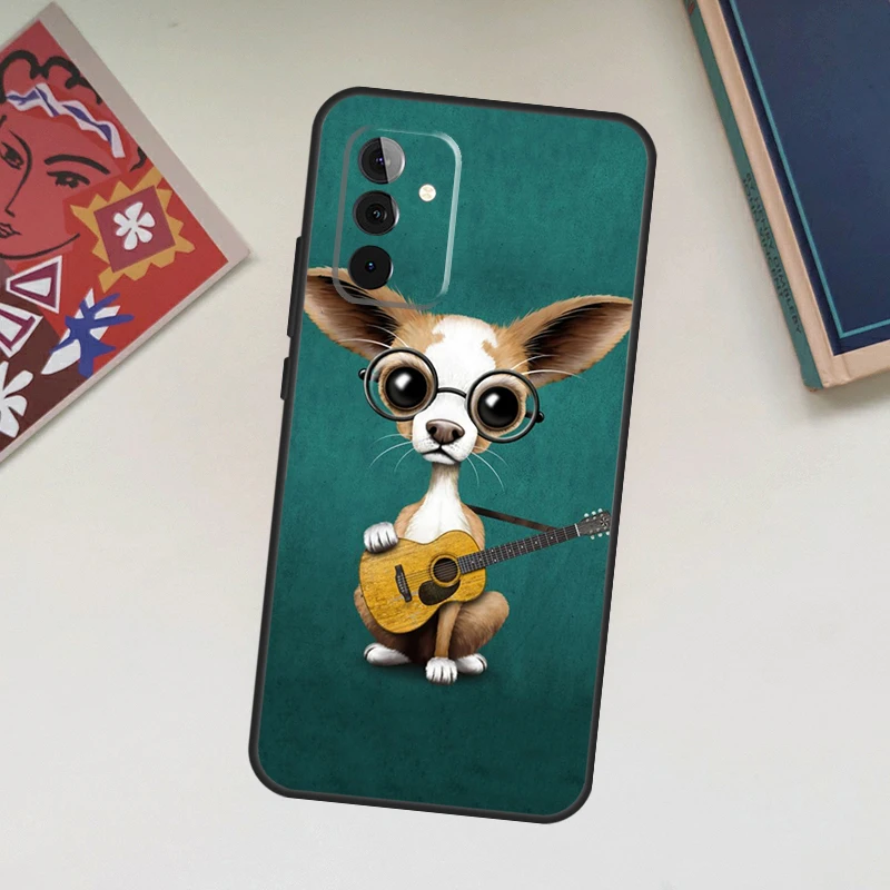 Chihuahua pies dla Samsung Galaxy A33 A53 A13 A23 A52 A32 A22 A12 A51 A71 A15 A25 A14 A34 A54 etui na telefon