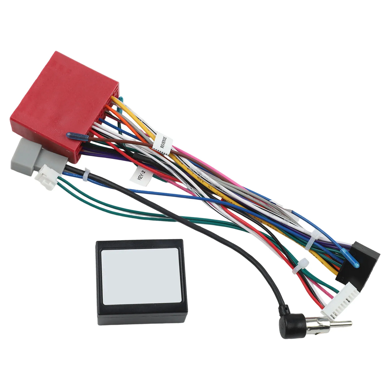 

Автомобильный навигационный кабель Canbus Box 12 В Блок питания ABS Материал Антикоррозийный Простой в использовании Автомобильная электроника