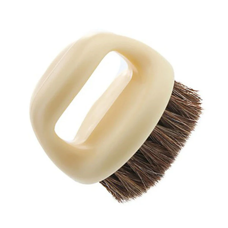 

Щетка из щетины лошади Щетка для чистки кожаного коврика Аксессуары для интерьера