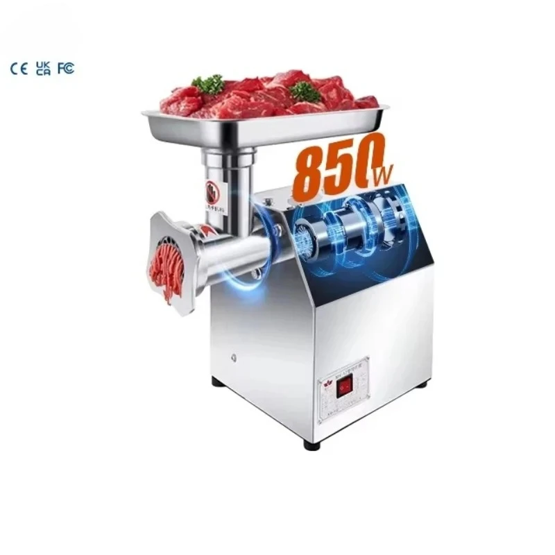 

850W 150kg/h Iron Head Home Restaurant Commercial Meat Mincer Food Grinder with Factory Outlet Price
