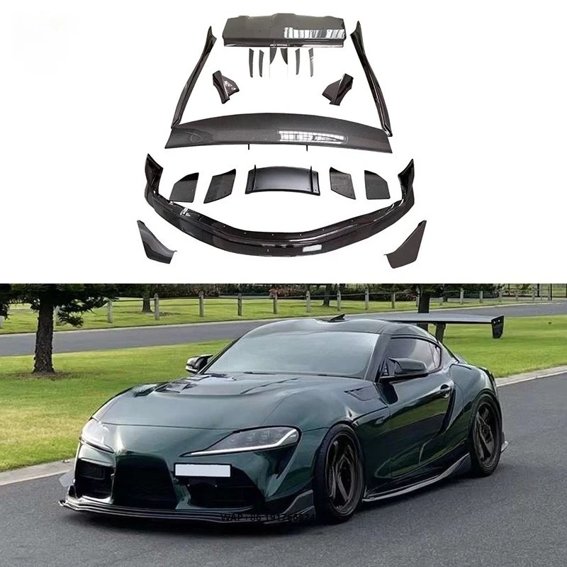 High Quality VRS Style Carbon Fiber Body Kit for GR Supra A90 A91 MK5 Exterior Conversion Kit Bodykit