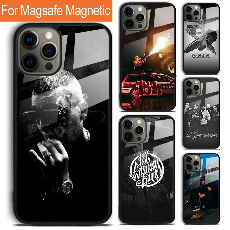 187 Strassenbande Phone Case For iPhone 16 15 14 13 12 11 Pro Max Plus Magsafe Magnetic Wireless Charging Cover