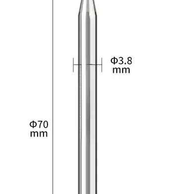 30W 40W 60W Pure Copper Soldering Iron Tip External Heat High Conductivity Replacement Head For For BGA Welding Repair Power Too