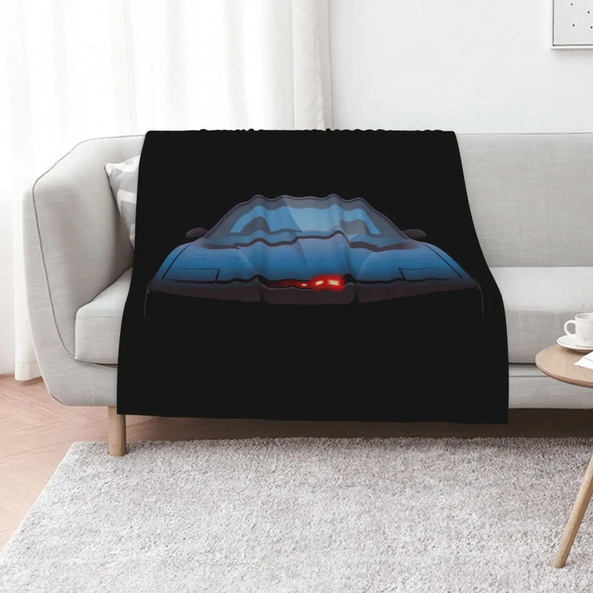 

KITT Throw Blanket Camping Decorative Sofa Vintage Soft Blankets
