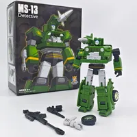 In Stock Transformation Toy MFT Mechanic Planet Hot Soldiers MS13 MS-13 Hound Detective Robot Autobots Action Figure Anime Gift
