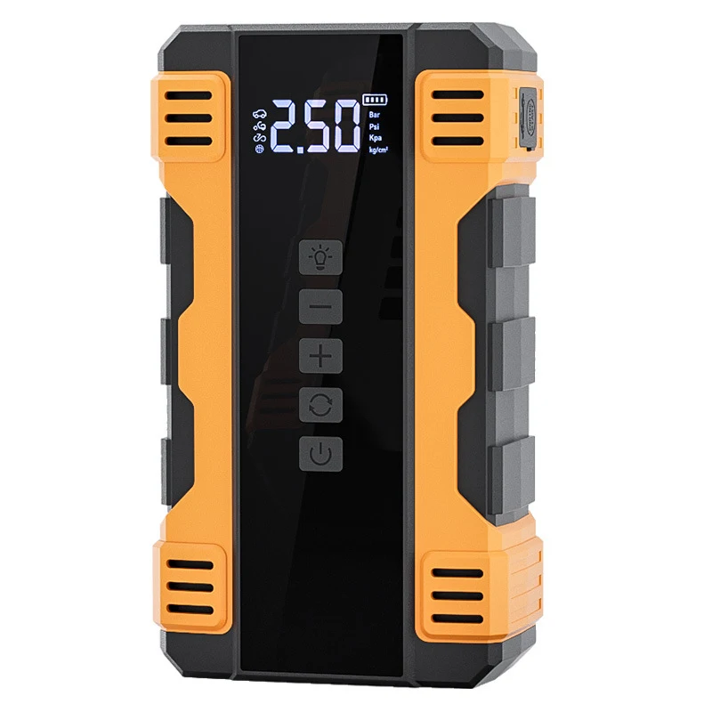 SUITU 2-in-1 Car Jump Starter with Air Pump Portable Battery Booster Digital Tire Inflator for Car Truck Motorcycle - Image 5
