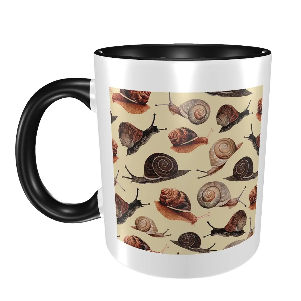 

Кружка «Слив улиток», забавные керамические кофейные чашки, кружки для чая, чашка для молока, посуда для напитков, подарки для друзей