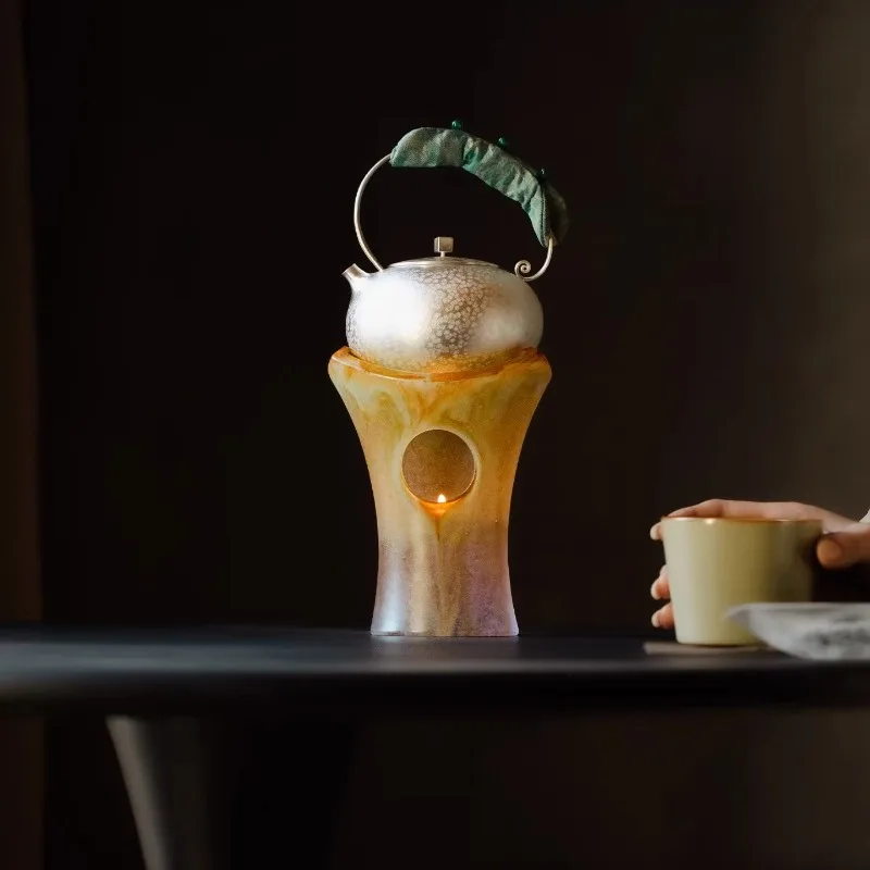 

tea stove, cool stove, boiling water, base thermal insulation, tea utensils can be alcohol lamps in the lane