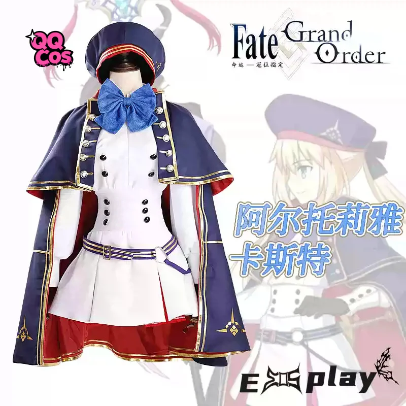

FGO Altria Caster Косплей Костюм Хэллоуин Карнавал Вечеринка Рождественская одежда для ролевых игр Одежда QQ Cos