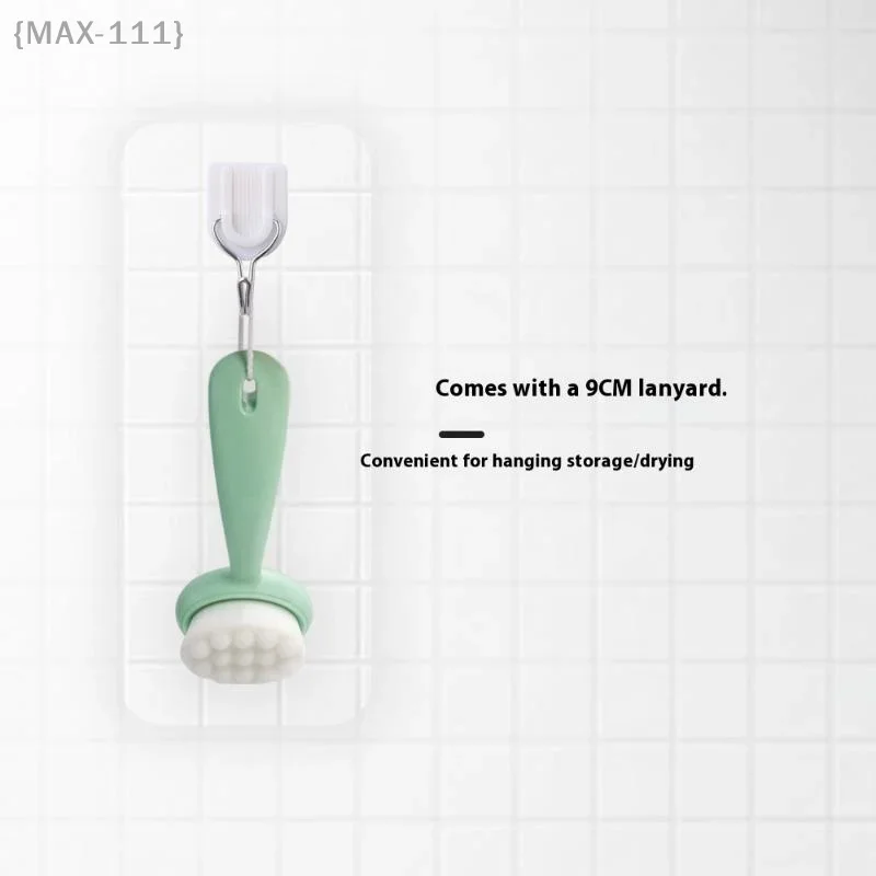 1 Pcs 모공 클리너 페이스 브러쉬, 딥 클리닝 페이셜 케어 도구, 블랙헤드 제거를 위한 소프트 엑스폴리에이터 브러쉬