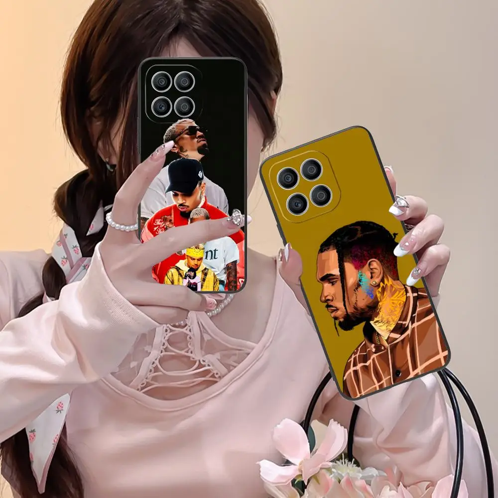 

Чехол для мобильного телефона Chris Brown для Honor 90 80 70 60 50 30 20 10 9 8 7 Pro S SE Lite 5G с цветным принтом, красивый чехол