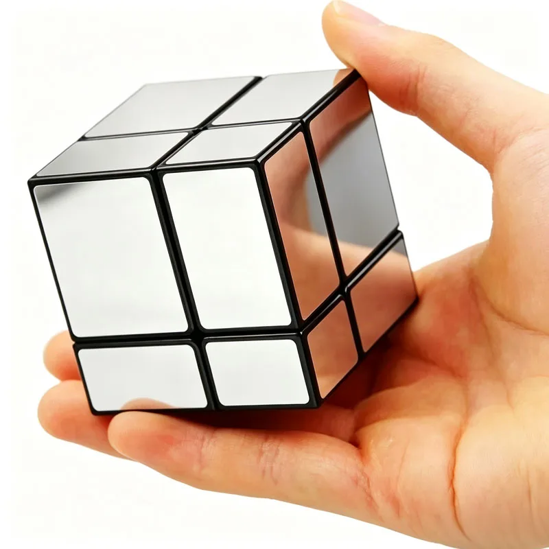 

Mirror Cube 2x2 Stickerless Brain Teaser Speed Games Educational Toys For Kids & Adults Cubo Mágico Zauberwürfel кубик рубика