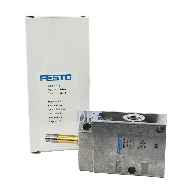 Imagem -06 - Festo Mfh31 9964 Válvulas Solenóides Pneumáticas Way g1 800 l Min