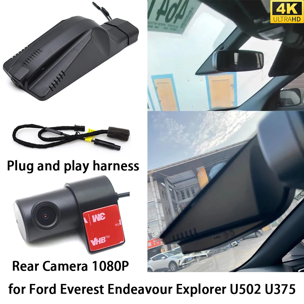 4K Dash Cam for Ford Everest Models