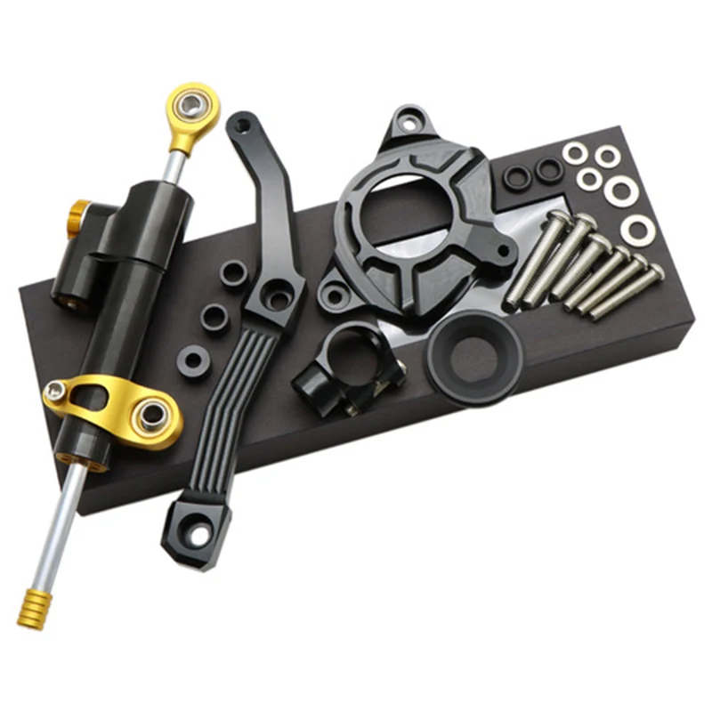 Suitable For Kawasaki Z1000 2010-2013 Motorcycle Anti Swing Head Direction Damper Bracket Balancing Rod Titanium Size
