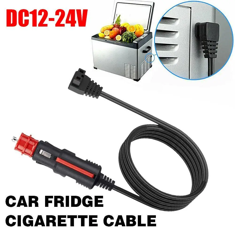 

2m For Car Refrigerator Warmer Extension Power Cable 12A Car Fridge Cigarette Cable Cooler Charging Replacement Line