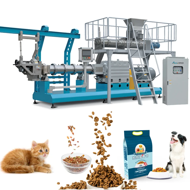 Dry Pet Food Machine/dog Cat Fish Pet Food Making Equipment