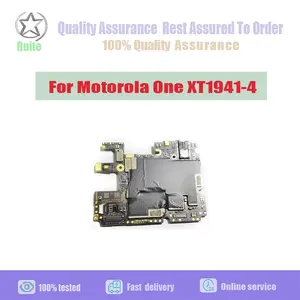 Bilashmart Original Motherboard Motorola Moto One Mobile Electronic Panel Circuits with Chips Plate XT1941 4