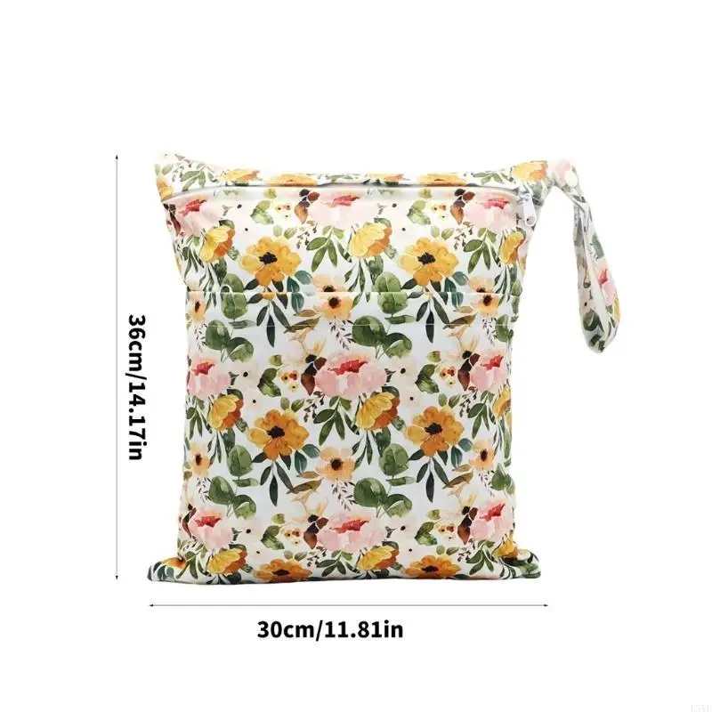 L5YF 방수 아기 기저귀 가방, 가정 및 여행을 위한 청소가 쉬운 디자인 경량 핸드백 보관 솔루션