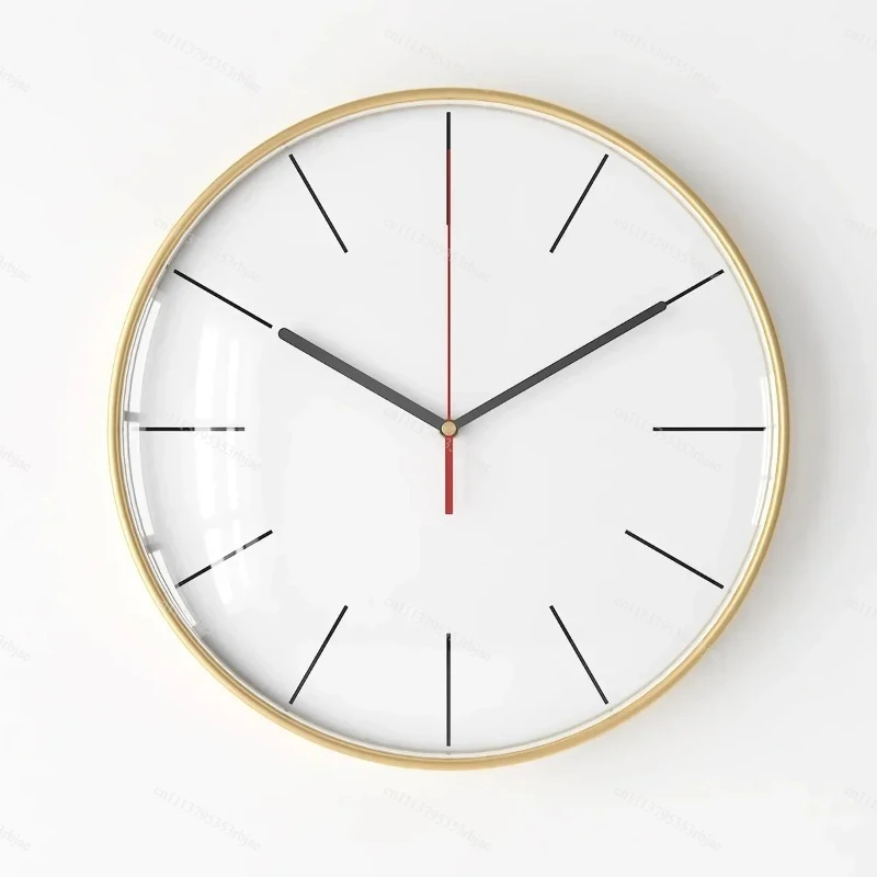 Nordic Wall Clock Modern Design Living Room Bedroom Ideas 3D Silent Clock Fashion Decor Clocks Home Garden G7P4D3