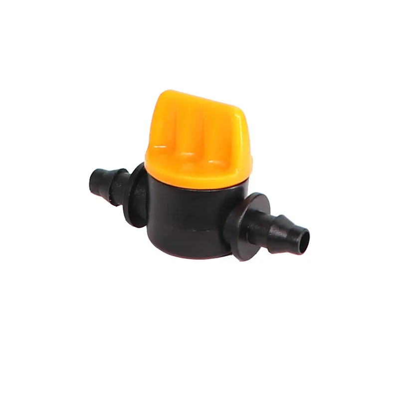 4/7 Capillary Micro Valve Water Pipe Valve Orange Capillary Switch Garden Planting Greenhouse Irrigation Valve E2