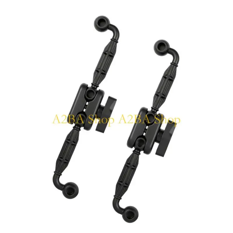 A2BA 17Mm Ball Mount Joint Set, 2 Pack Holder Link with Adjust for Car Air Ventilation Phone Tablet and Suction Cup Mount