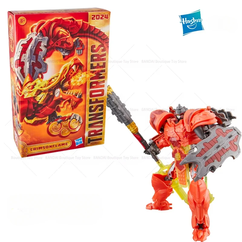 

Hasbro Transformed toys Year of The Dragon Crimsonflame Toy, Lunar New Year Transformed toys Action Figure New in Stock