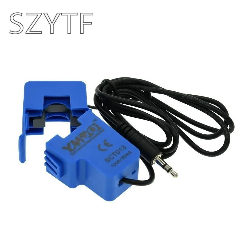 SCT-013-000 30A 50A 100A Open-Close Current Transformer SCT013 Non-invasive AC Current Sensor Split Core Current Transformer
