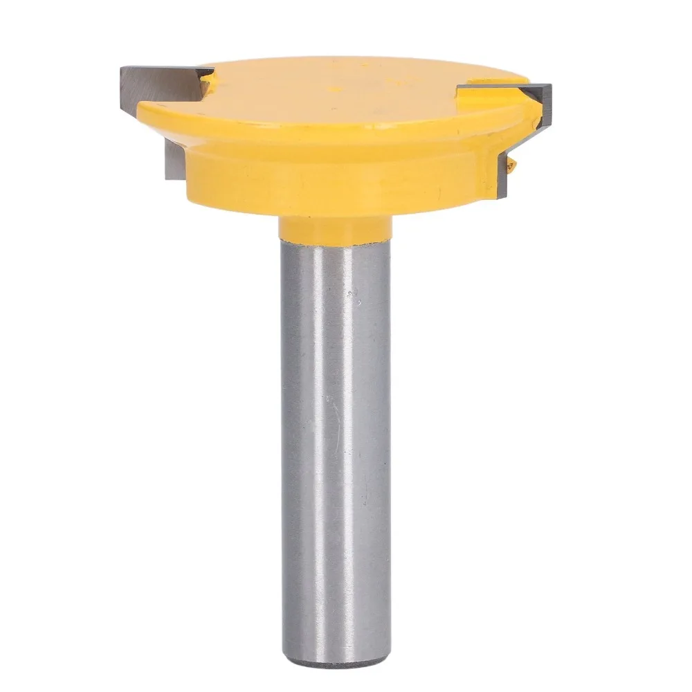 1/2in Shank Drawer Front Joint Router Bits Alloy Steel Drill Bit Type Drawer Lock Bit Woodworking Milling Cutters