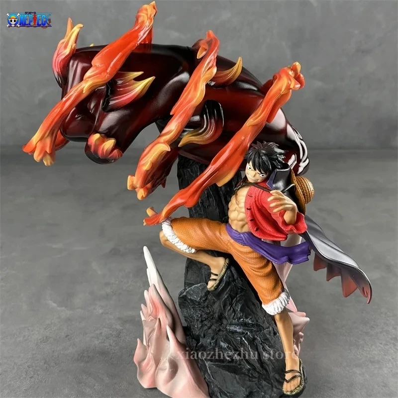 

29cm One Piece Gk Fourth Gear Action Figures Luffy Anime Peripherals Model Desktop Decorations Collection Ornaments For Gifts