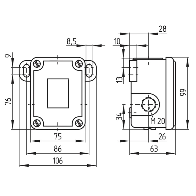 MD 441-11Y-A-T-M20-2037 Heavy duty Chinese factory Schmersal same model limit switch