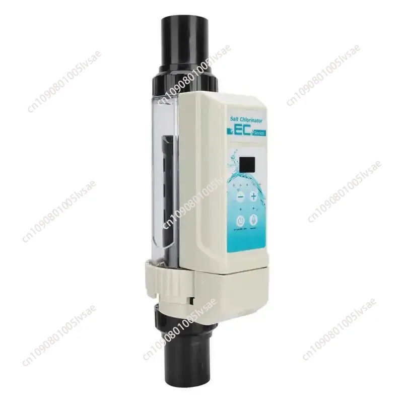 Skimmer Saltwater Chlorine Generator Electrolysis Salt Chlorinator for Pool Hot Tub Spa Leaf