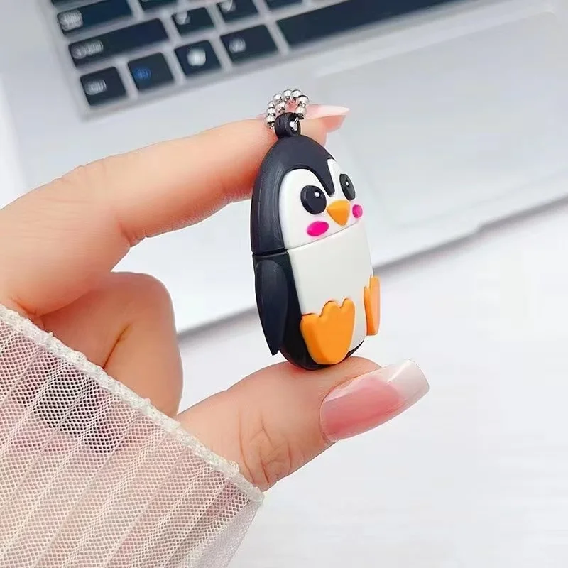 Cartoon 128GB Usb Flash Drive computer office 32GB 64GB 16GB student Pen Drive 256GB high-capacity