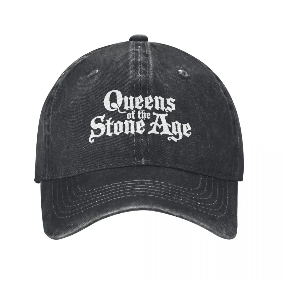 

Queens Of The Stone Age Unisex Style Baseball Caps Rock Band Music Distressed Denim Caps Hat Vintage Outdoor Activities Sun Cap