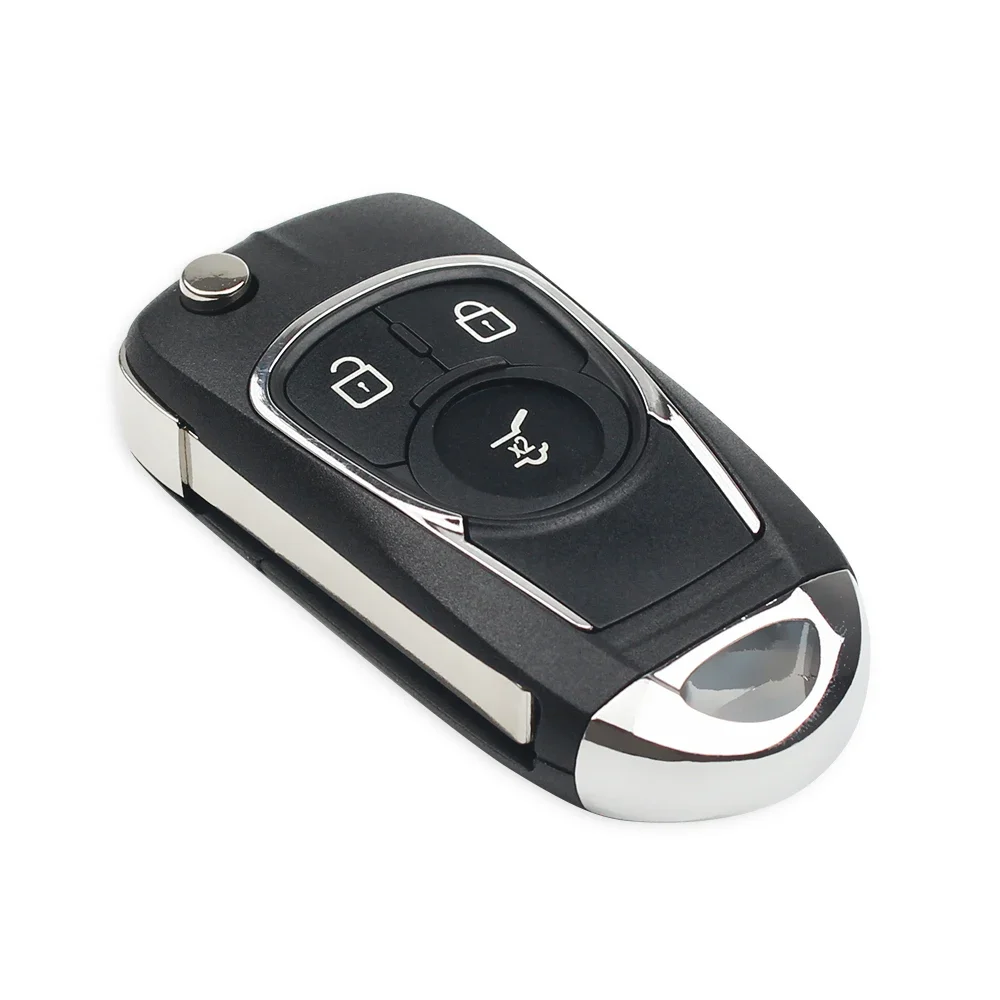 KEYYOU 1PCS Modified Flip Car Key Case For Chevrolet Cruze Epica Lova Impala For Opel Astra J Corsa E Insignia Zafira C