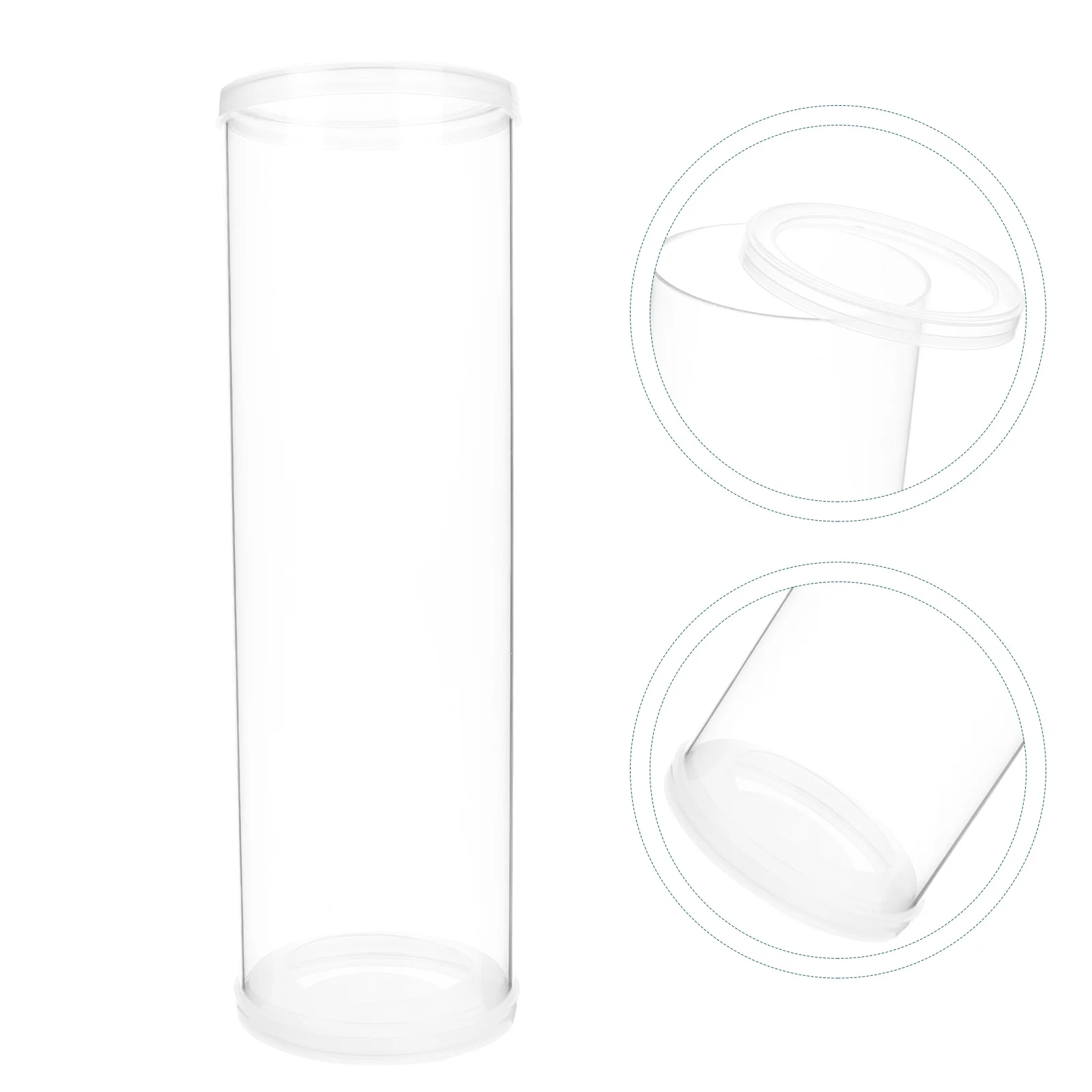 

Transparent Auto Feeder Shuttlecock Tube Large Capacity Badminton Accessories Racquet Sports Equipment Cylinder Box Birdie Ball