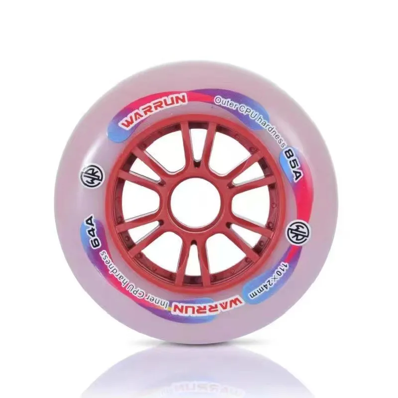 Professional Speed Skating Wheel Inline Speed Skates Wheels for MPC XXFirm 85A 64A dual core Track Race 90mm 100mm 110mm 125mm