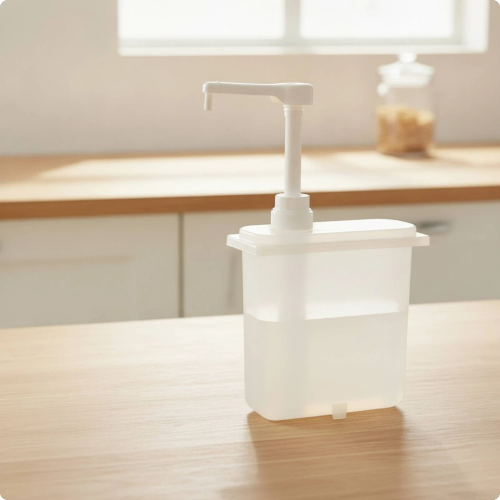 Hand Pump Dispenser Translucen - огляд і ціна Home Barista