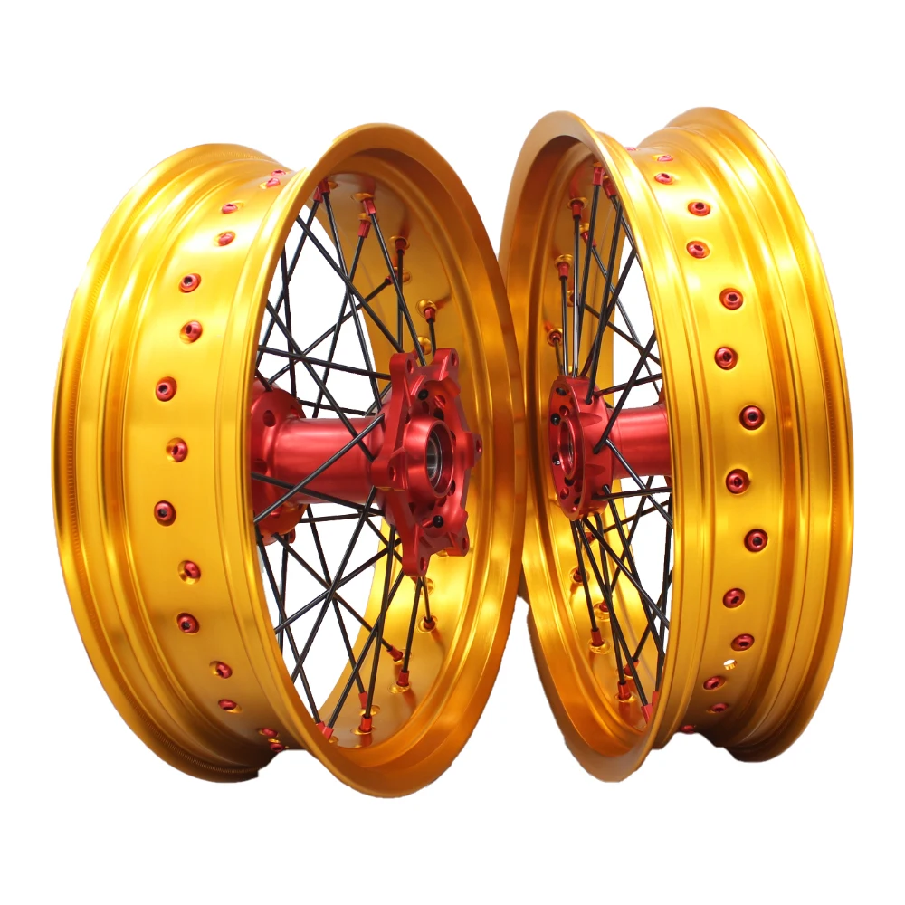 

Лидер продаж CRF250 CRF300 Crf450 17-дюймовые легкосплавные мотоциклетные колеса для супермото для Honda