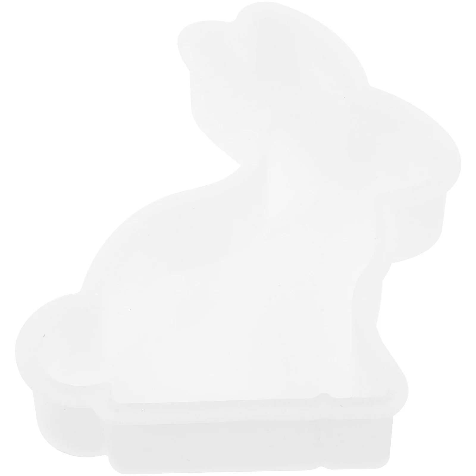 

1pcs Three Dimensional Rabbit Mold Flexible Silicone Bunny Shaped Making Mold Epoxy Diy Crafts Silica Gel Chocolate